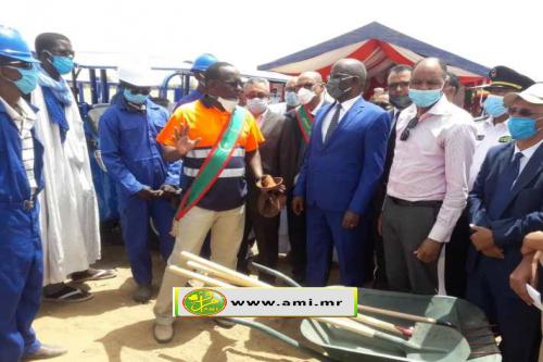 Le ministre de l'intérieur lance le programme collecte des déchets domestiques Le ministre de l'intérieur lance le programme collecte des déchets domestiques