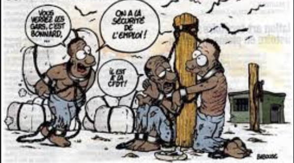 Grogne de dockers de Nouadhibou