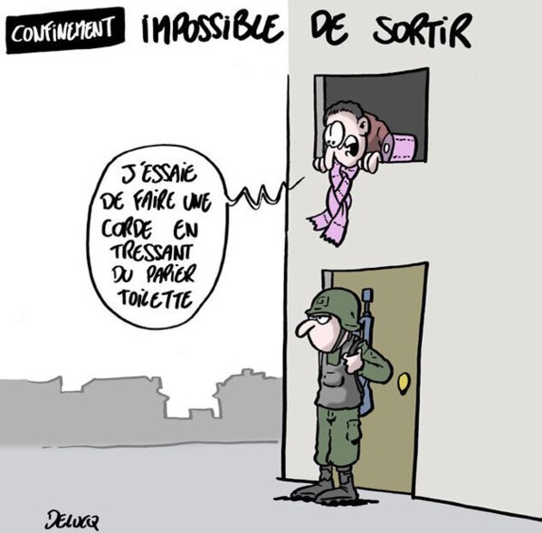 Le supermarché du cas décédé du Covid encerclé et sa famille et employés confinés Le supermarché du cas décédé du Covid encerclé et sa famille et employés confinés