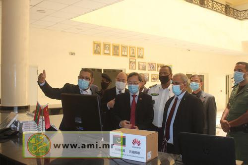 Huawei offre des caméras de dernière génération à la direction générale de la sûreté nationale Huawei offre des caméras de dernière génération à la direction générale de la sûreté nationale