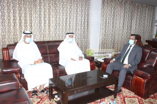Le ministre des affaires islamiques reçoit l'ambassadeur de l'Etat des Emirats arabes unis Le ministre des affaires islamiques reçoit l'ambassadeur de l'Etat des Emirats arabes unis