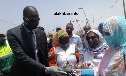 Nouadhibou, covid-19 : Distribution de 20 mille masques dans les marchés