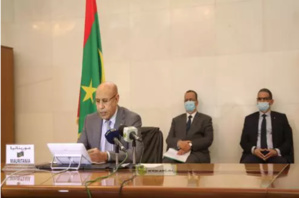 Le président Ould Ghazouani présente des chiffres sur la Mauritanie