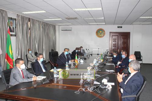 Réunion de travail de haut niveau entre la Mauritanie et l’Algérie Réunion de travail de haut niveau entre la Mauritanie et l’Algérie