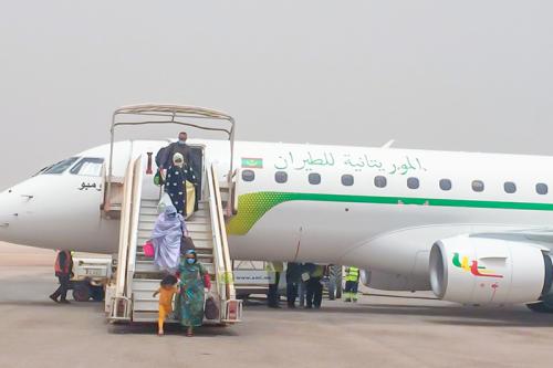 Nouadhibou : Arrivée du 1er vol provenant de Las-Palmas