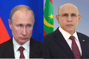 Le Président de la République félicite le Président russe Le Président de la République félicite le Président russe