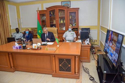 Le ministre de la Défense préside, une réunion du G5 Sahel et de certains partenaires Le ministre de la Défense préside, une réunion du G5 Sahel et de certains partenaires