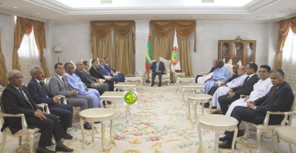 Le président Ghazouani reçoit un rapport sur l’impact du covid-19 sur le secteur privé
