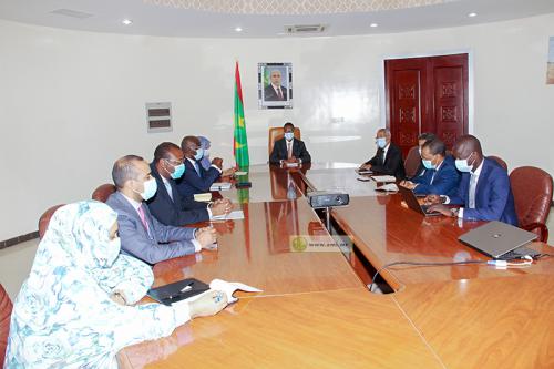 Le Premier ministre préside la réunion du comité interministériel chargé du plan général de Nouakchott.
