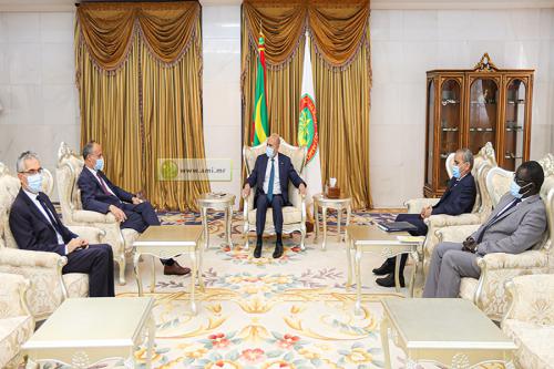 Le président de la République reçoit l'envoyé spécial français pour le Sahel Le président de la République reçoit l'envoyé spécial français pour le Sahel