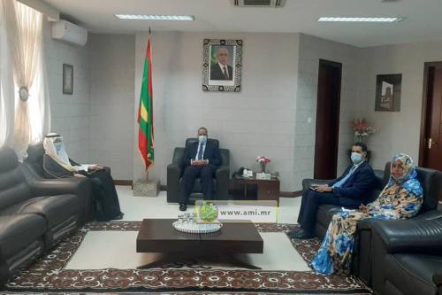 Le ministre des Affaires étrangères s’entretient avec le coordinateur adjoint du bureau de lutte contre le terrorisme du Département d’État américain Le ministre des Affaires étrangères s’entretient avec le coordinateur adjoint du bureau de lutte contre le terrorisme du Département d’État américain
