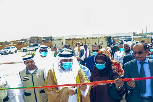 Inauguration de l'extension du pavillon de la mère et de l'enfant à l'hôpital Cheikh Zayed de Nouakchott