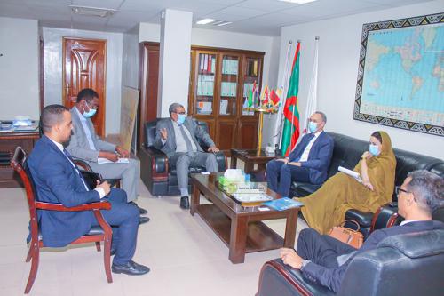 Le président de la CCIAM s’entretient avec le Représentant résident de l’UNICEF Le président de la CCIAM s’entretient avec le Représentant résident de l’UNICEF
