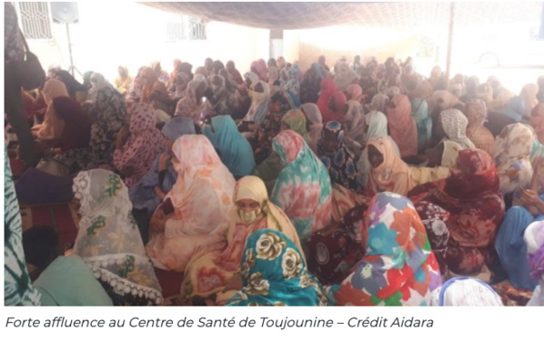 Centre de santé de Toujounine, une journée avec les femmes handicapées sur la planification familiale
