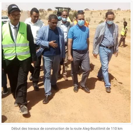 Début des travaux de construction de la route Aleg-Boutilimit de 110 km