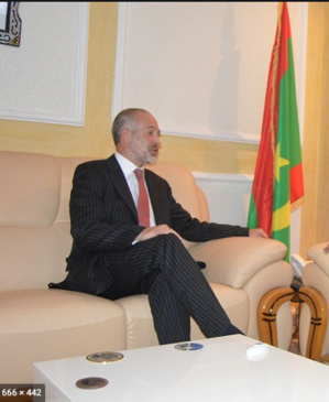 Le ministre des Affaires étrangères reçoit l'ambassadeur du Royaume d'Espagne Le ministre des Affaires étrangères reçoit l'ambassadeur du Royaume d'Espagne