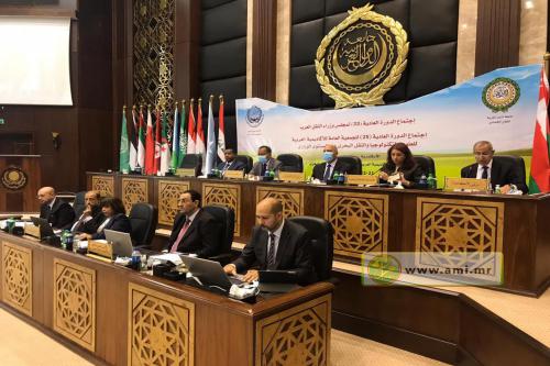 Démarrages des travaux de la 33ème session du conseil des ministres arabes du transport