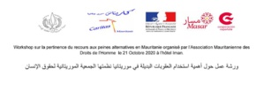 Recours aux peines alternatives préconisées en Mauritanie