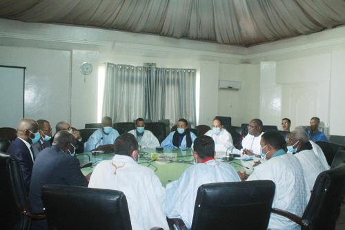 Réunion du ministre de l’Intérieur avec la coordination des parlementaires de la vallée Réunion du ministre de l’Intérieur avec la coordination des parlementaires de la vallée
