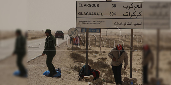Guerguarate: Les FAR mettent en place un cordon de sécurité Guerguarate: Les FAR mettent en place un cordon de sécurité