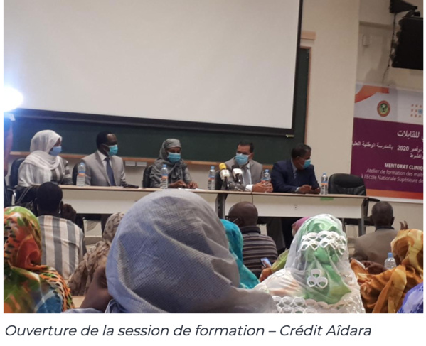 Mentorat clinique des sages-femmes : démarrage de la première formation à Nouakchott