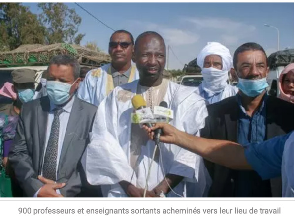 900 professeurs et enseignants sortants acheminés vers leur lieu de travail 900 professeurs et enseignants sortants acheminés vers leur lieu de travail