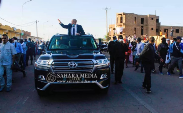 Le président Ghazouani depuis Kaédi : « je veux écouter les soucis et les problèmes que vivent les populations » Le président Ghazouani depuis Kaédi : « je veux écouter les soucis et les problèmes que vivent les populations »