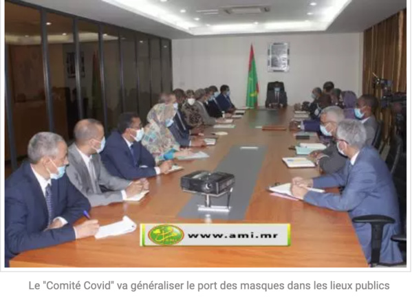 Le "Comité Covid" va généraliser le port des masques dans les lieux publics Le "Comité Covid" va généraliser le port des masques dans les lieux publics
