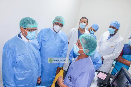 Le ministre de la santé visite le centre national des maladies cardiovasculaires