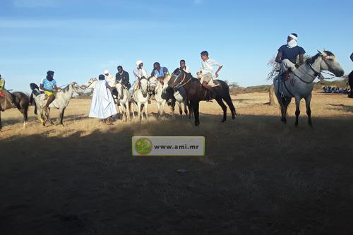 La commune d’Aïoun organise une course de chevaux
