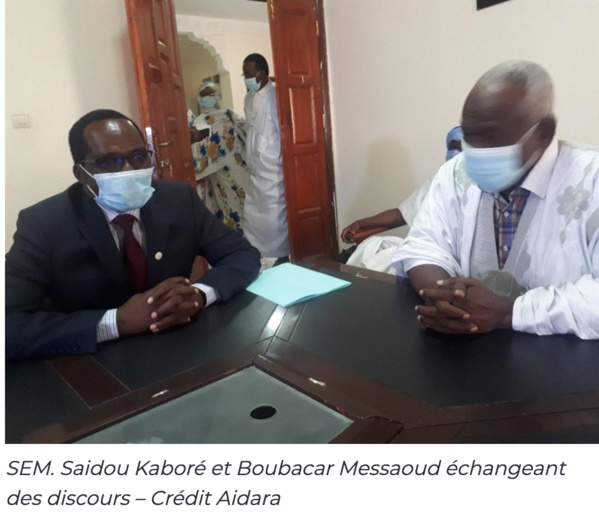 L’UNFPA offre des machines à coudre à SOS Esclaves L’UNFPA offre des machines à coudre à SOS Esclaves