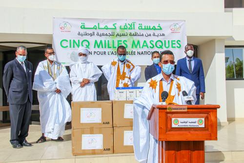 Fourniture de 5000 masques pour soutenir les mesures de précaution au sein de l'Assemblée Nationale Fourniture de 5000 masques pour soutenir les mesures de précaution au sein de l'Assemblée Nationale