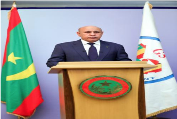 Le Président de la République: "Notre profonde ambition est pour un Sahel en paix avec lui-même et facteur de paix et de stabilité pour son voisinage et pour le monde" Le Président de la République: "Notre profonde ambition est pour un Sahel en paix avec lui-même et facteur de paix et de stabilité pour son voisinage et pour le monde"