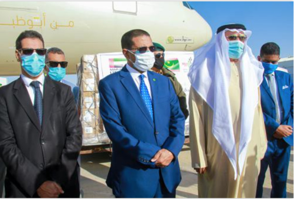 Le ministère de la Santé réceptionne des aides médicales offertes par les Émirats Arabes Unis Le ministère de la Santé réceptionne des aides médicales offertes par les Émirats Arabes Unis