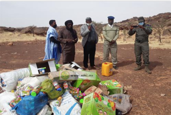 Wilaya Incinération de produits alimentaires périmés