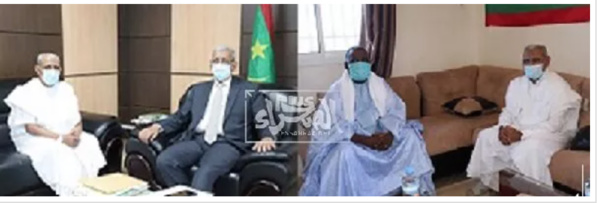 Tawassoul remet son document politique aux leaders de l'UPR et de l'IRA Tawassoul remet son document politique aux leaders de l'UPR et de l'IRA