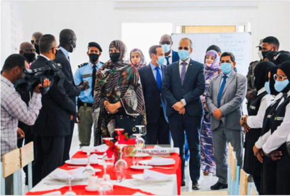 La ministre du Commerce s'informe sur le déroulement de la formation de 500 jeunes La ministre du Commerce s'informe sur le déroulement de la formation de 500 jeunes