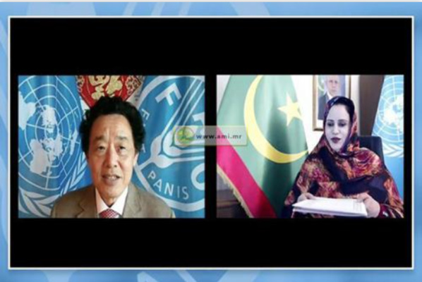 L'ambassadrice de la Mauritanie auprès de la FAO présente ses lettres de créances L'ambassadrice de la Mauritanie auprès de la FAO présente ses lettres de créances