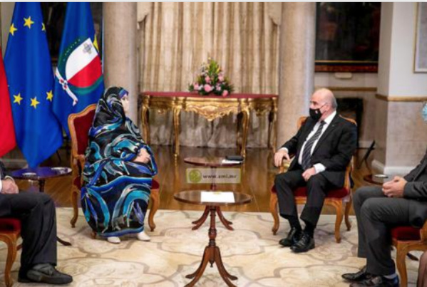 L'ambassadrice de la Mauritanie à Malte présente ses lettres de créances