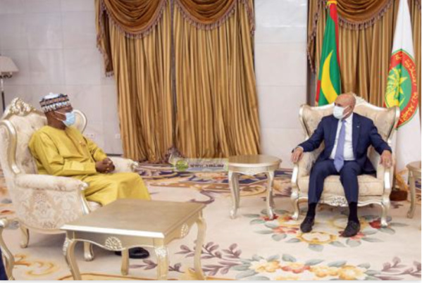 Le Président de la République reçoit l’émissaire du secrétaire général de l’Onu pour l’Afrique de l’Ouest et le Sahel