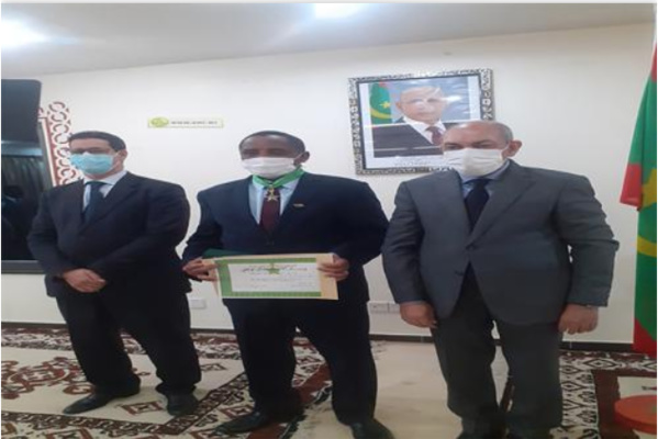Décoration de l’ambassadeur soudanais Nouakchott