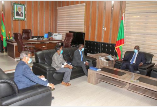 Le ministre de l’intérieur reçoit une mission de l’Organisation Internationale pour les migrations Le ministre de l’intérieur reçoit une mission de l’Organisation Internationale pour les migrations