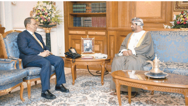 Emissaire du président Ghazouani au Sultan d’Oman, porteur de deux messages Emissaire du président Ghazouani au Sultan d’Oman, porteur de deux messages