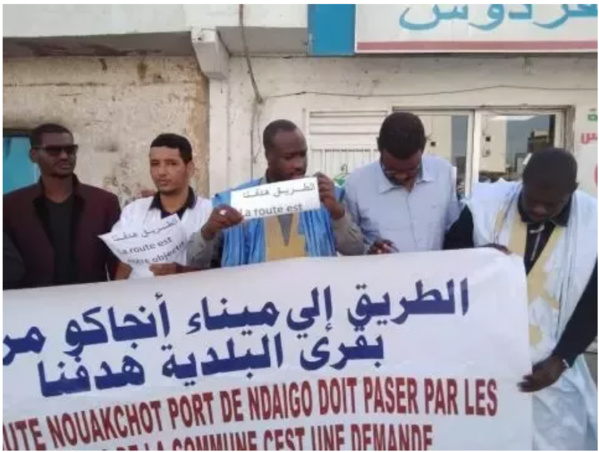 Un sit-in appelant à désenclaver les villages de Keur-Macene et N’Diago
