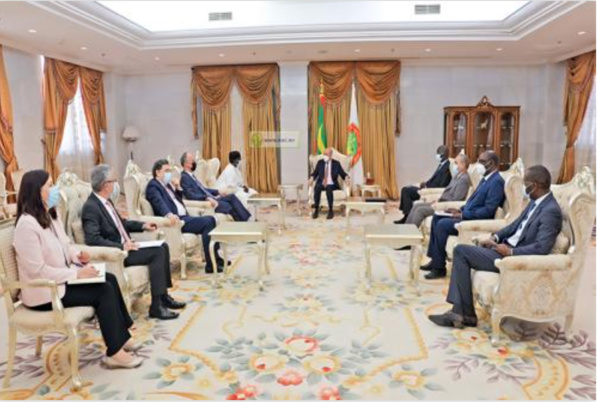 Le Président de la République reçoit le Haut représentant de l’Alliance pour le Sahel Le Président de la République reçoit le Haut représentant de l’Alliance pour le Sahel