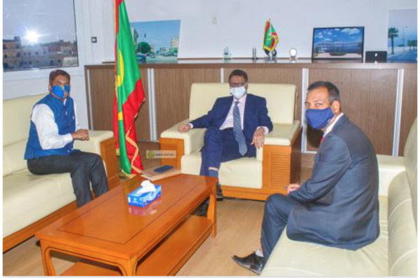 Le Ministre du Pétrole reçoit l’ambassadeur indien Le Ministre du Pétrole reçoit l’ambassadeur indien