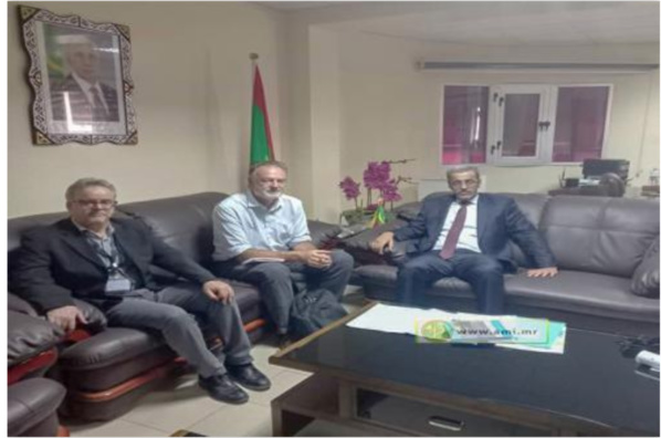 Le ministre du Développement rural reçoit une délégation belge Le ministre du Développement rural reçoit une délégation belge