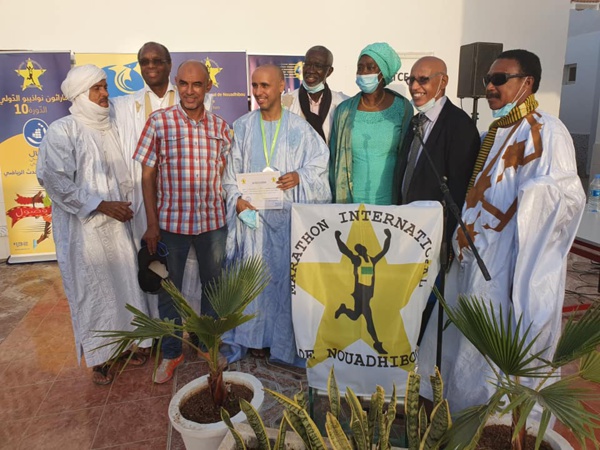 Le Marathon de Nouadhibou honore des personnalités nationales Le Marathon de Nouadhibou honore des personnalités nationales