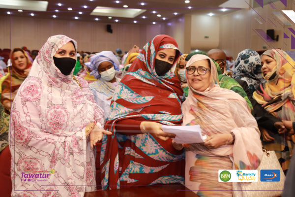 Félicitations pour la réussite du Grand Meeting de la Femme Mauritanienne Félicitations pour la réussite du Grand Meeting de la Femme Mauritanienne
