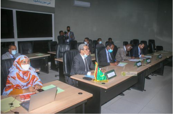Réunion des chambres de commerce mauritanienne et ukrainienne dans le cadre du Webinaire d’affaires entre les deux pays